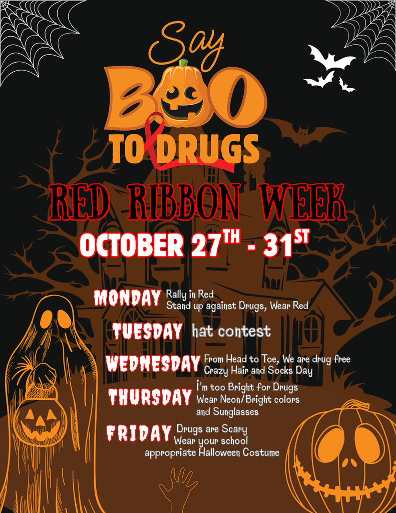 Red Ribbon Week Poster