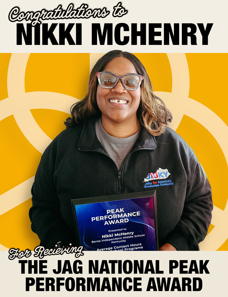 Congratulations to Nikki McHenry