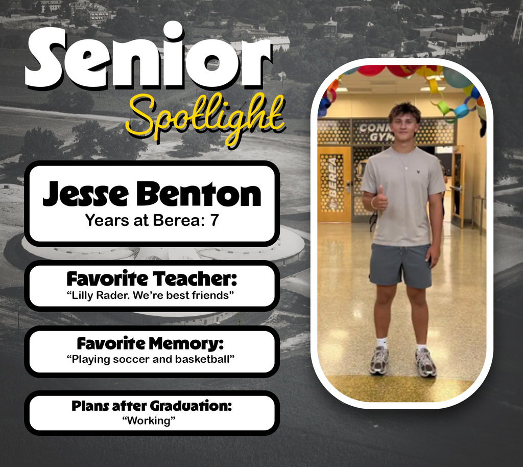 Senior Spotlight: Jesse Benton