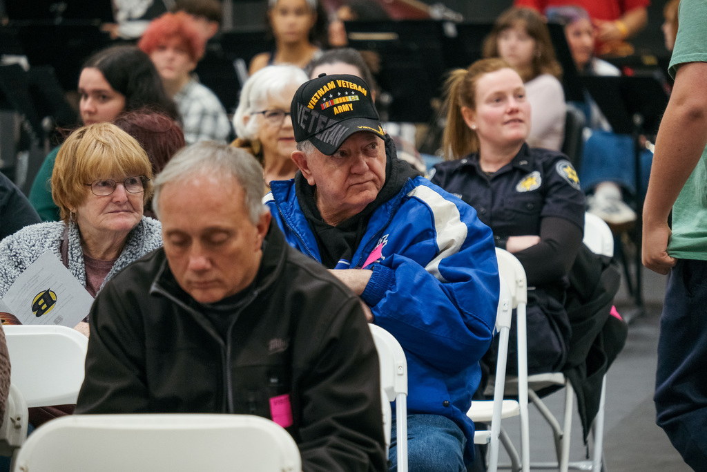 Photos From Veterans Day Assembly