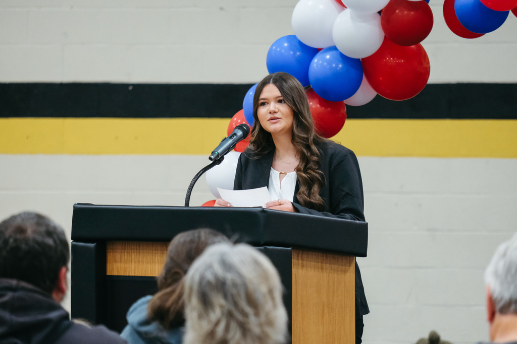 Photos From Veterans Day Assembly