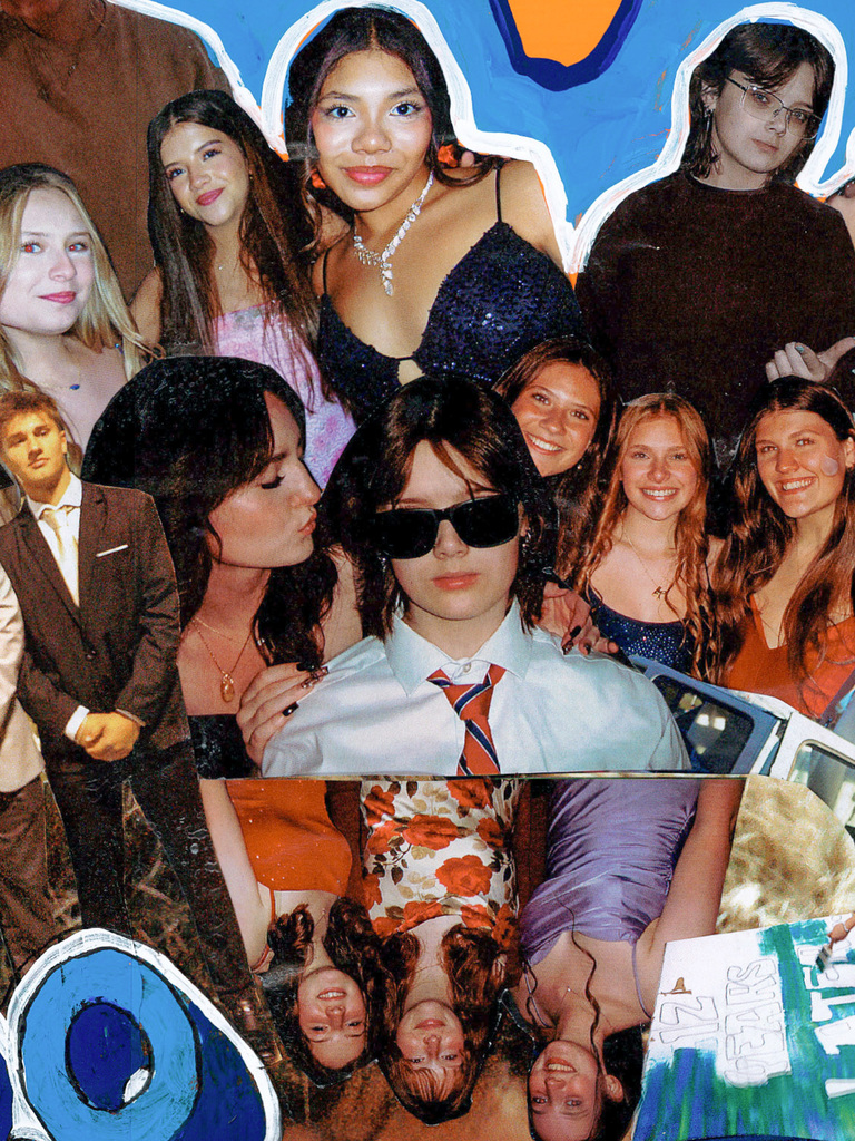 Student Homecoming Photos Collage