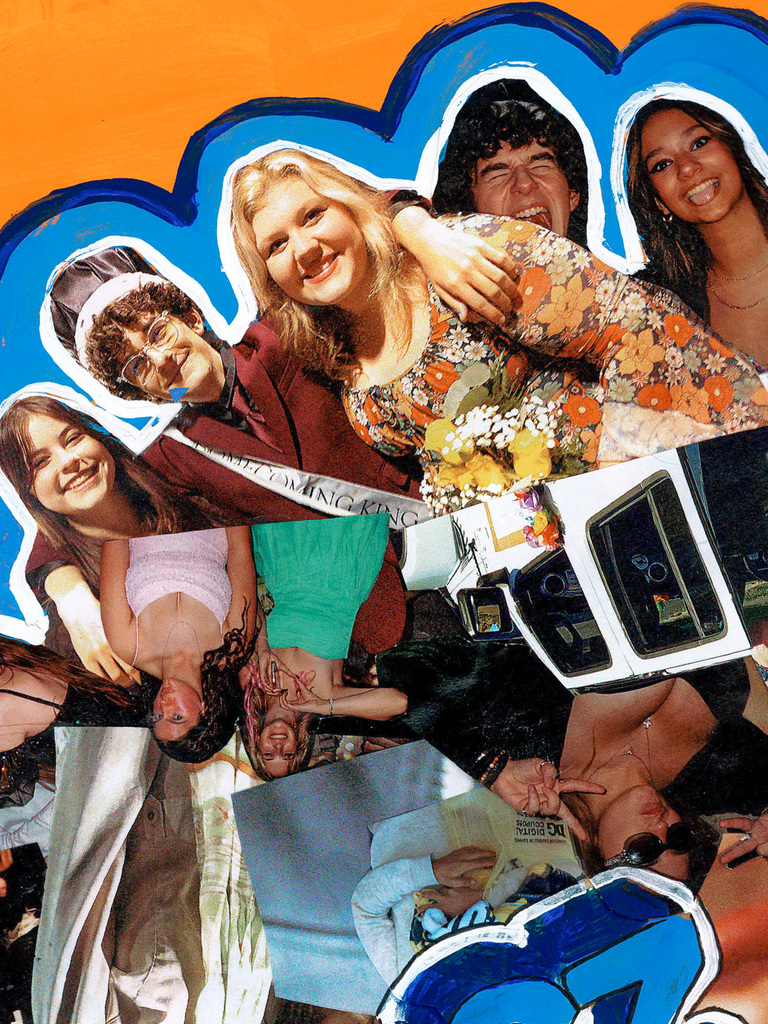 Student Homecoming Photos Collage