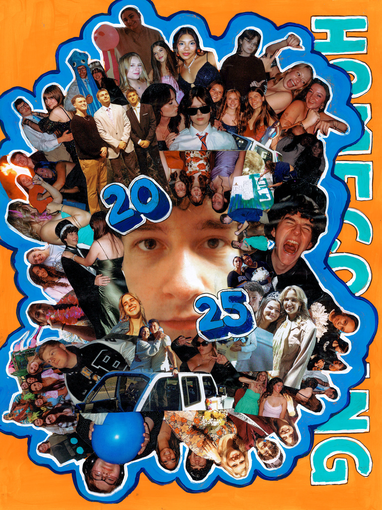 Student Homecoming Photos Collage