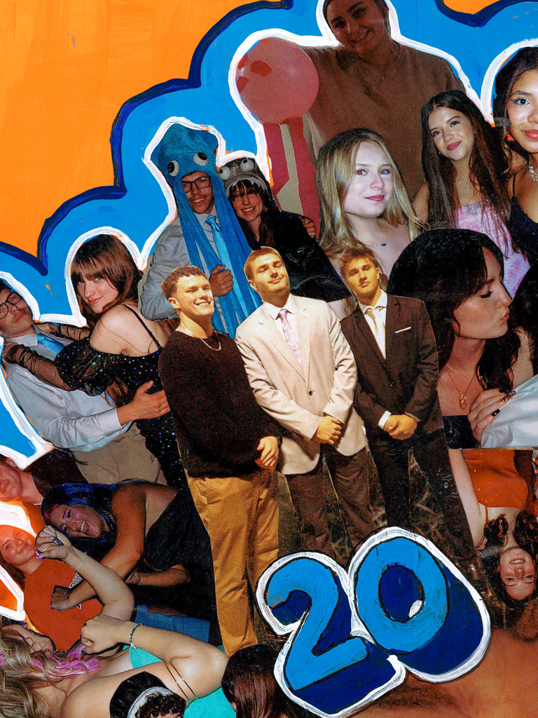 Student Homecoming Photos Collage