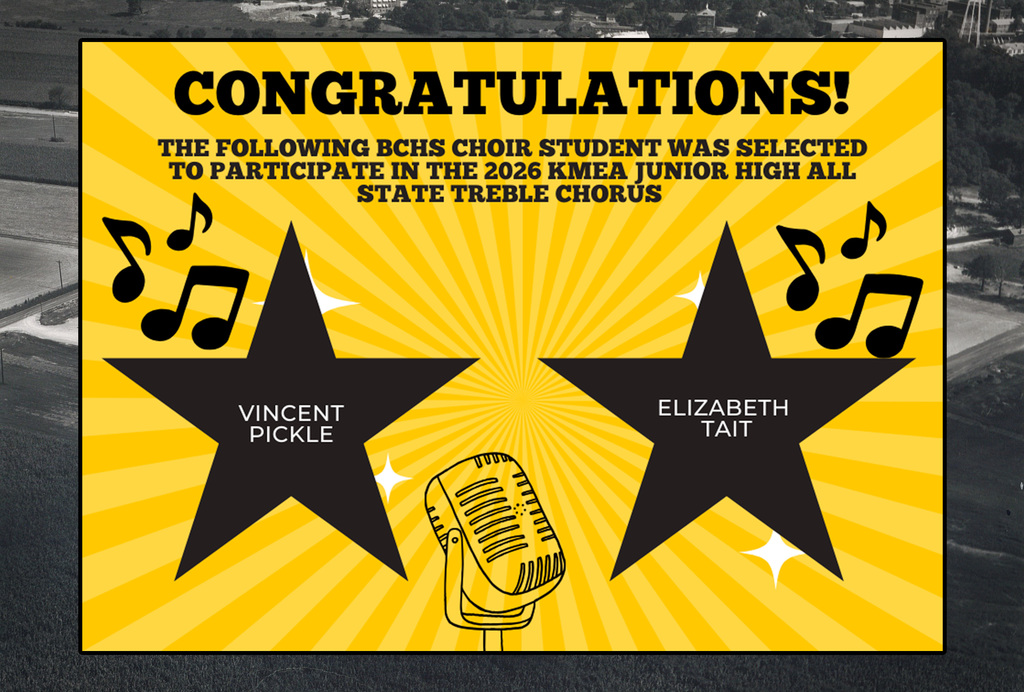 Congratulations to our All-State Choir Selections!