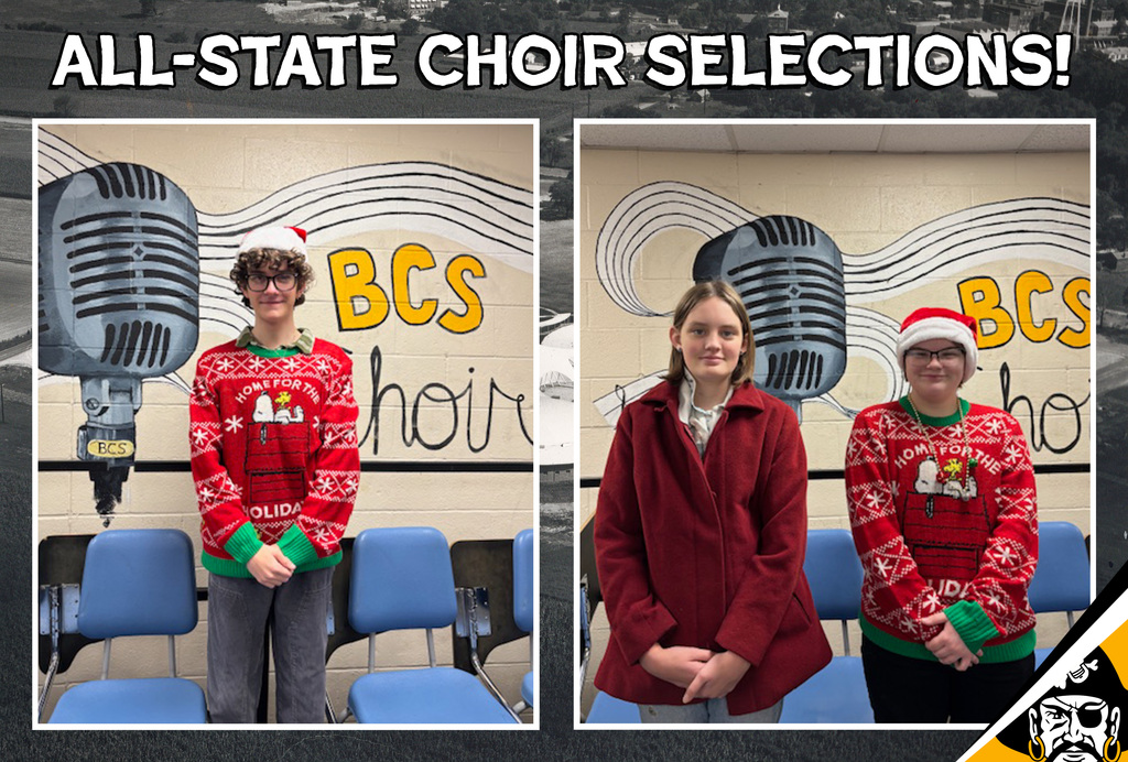 Congratulations to our All-State Choir Selections!