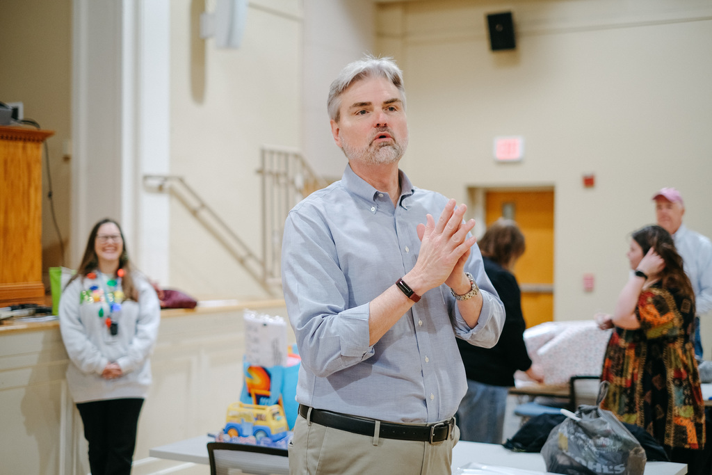 Berea College Gift Drive Wrapping Party