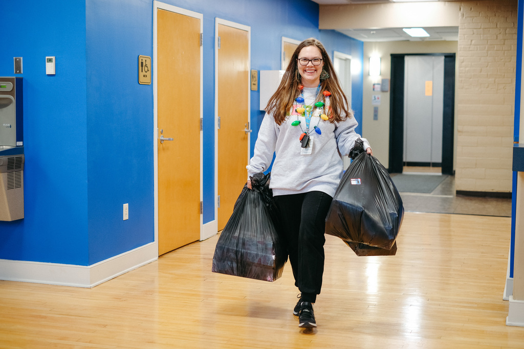 Berea College Gift Drive Wrapping Party