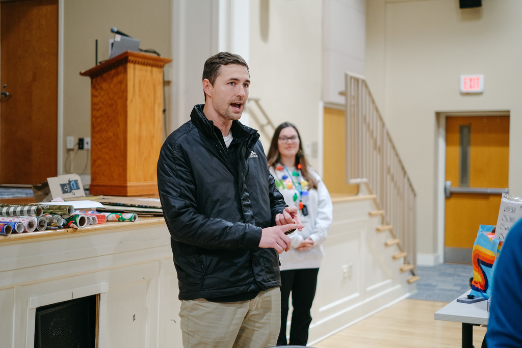 Berea College Gift Drive Wrapping Party