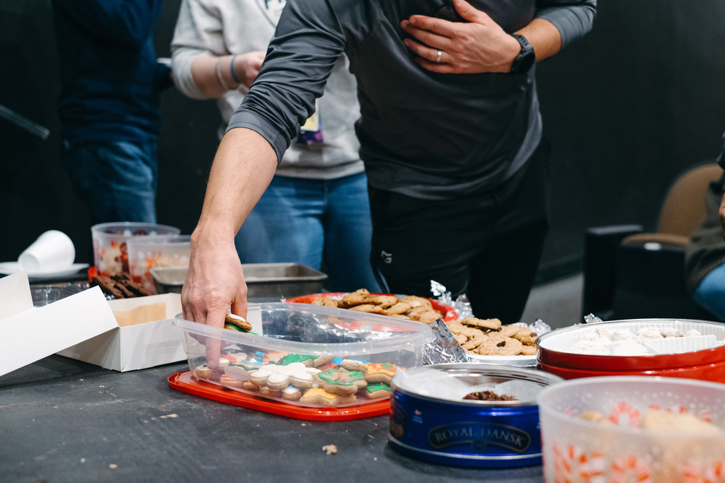 Cookie Swap Faculty Meeting