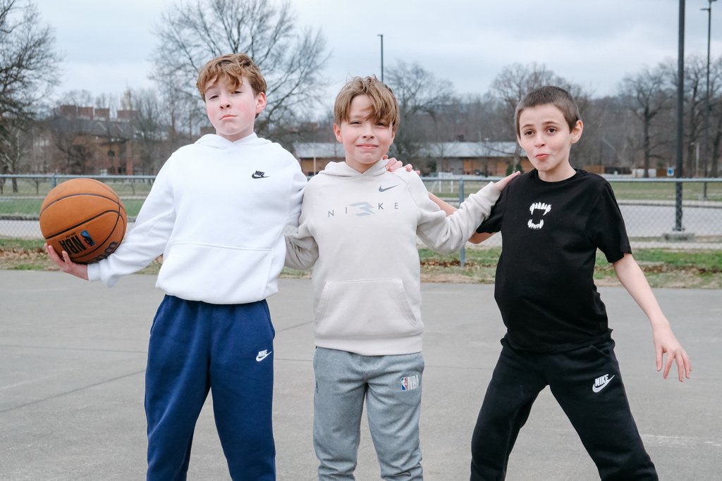 Students on playground
