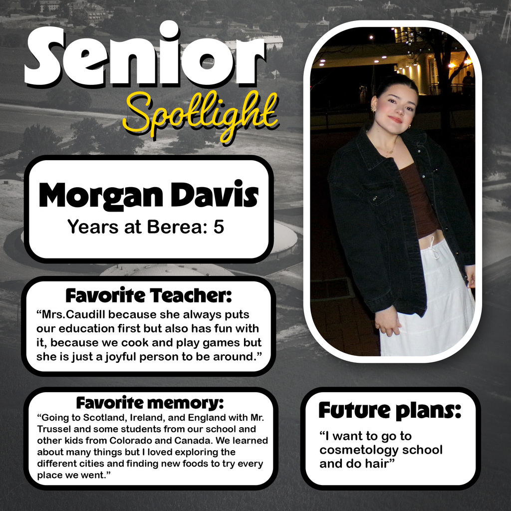 Senior Spotlight: Morgan Davis