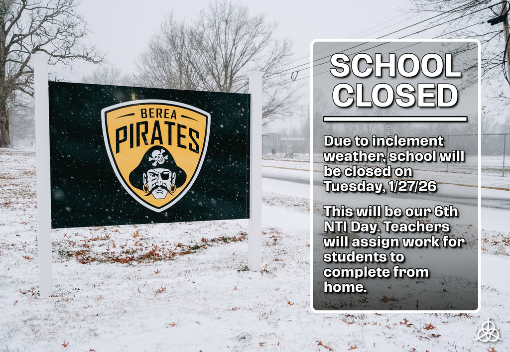 School Closed Tuesday, Jan. 27