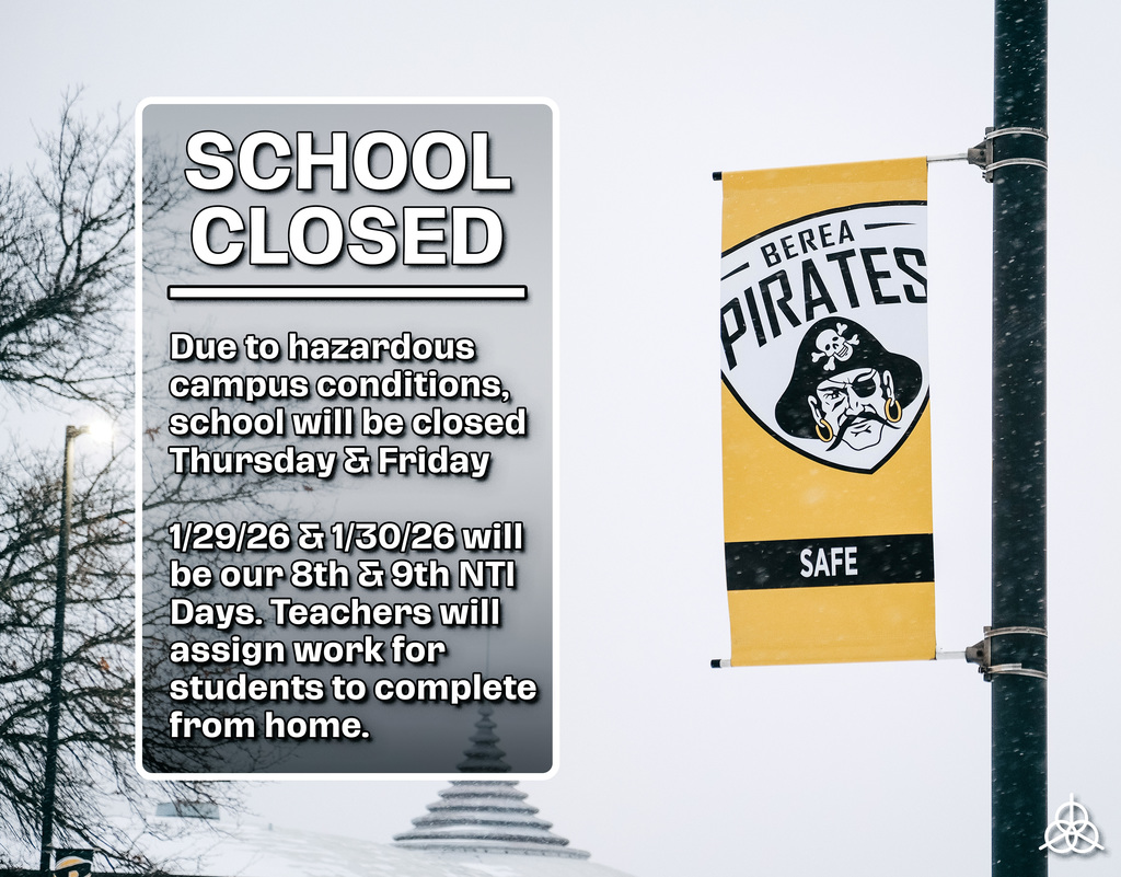 School Closed Jan 29 & 30th