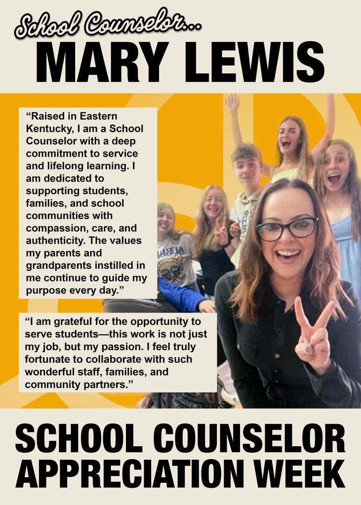 Appreciating Mary Lewis, BCMS Counselor