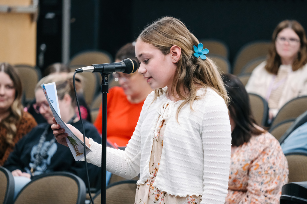 Student Poetry Recognitions