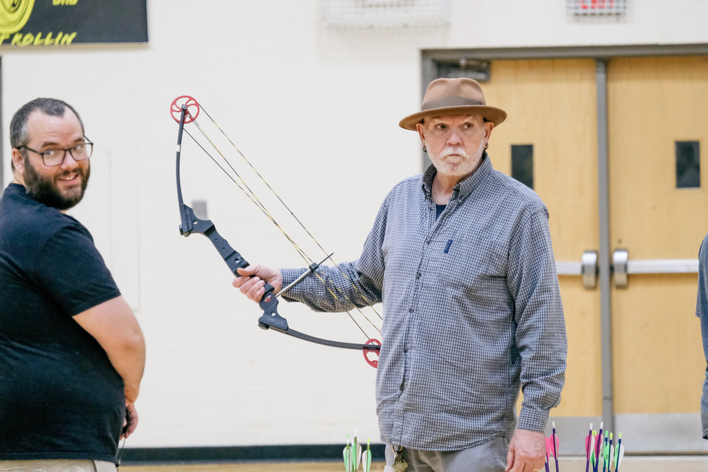 Staff v Students Archery Showdown