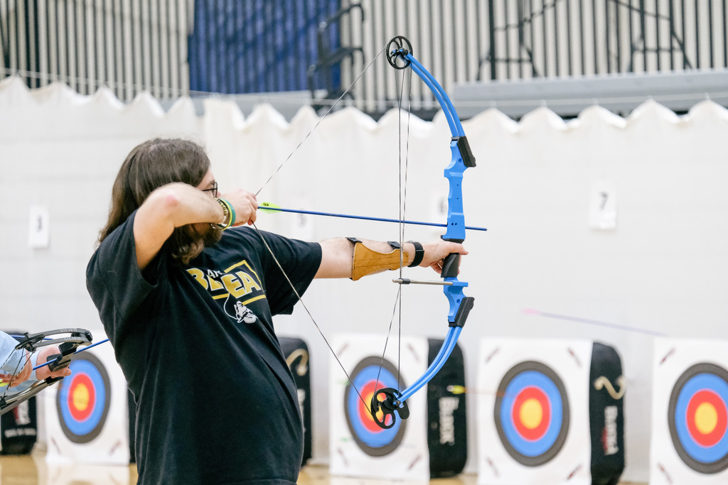 Staff v Students Archery Showdown