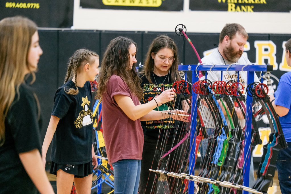 Staff v Students Archery Showdown
