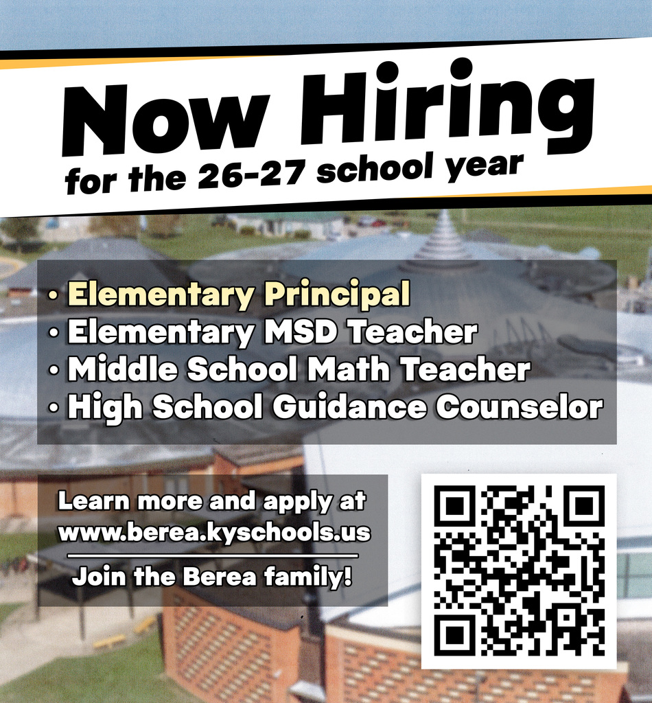 Now Hiring for the 26-27 school year