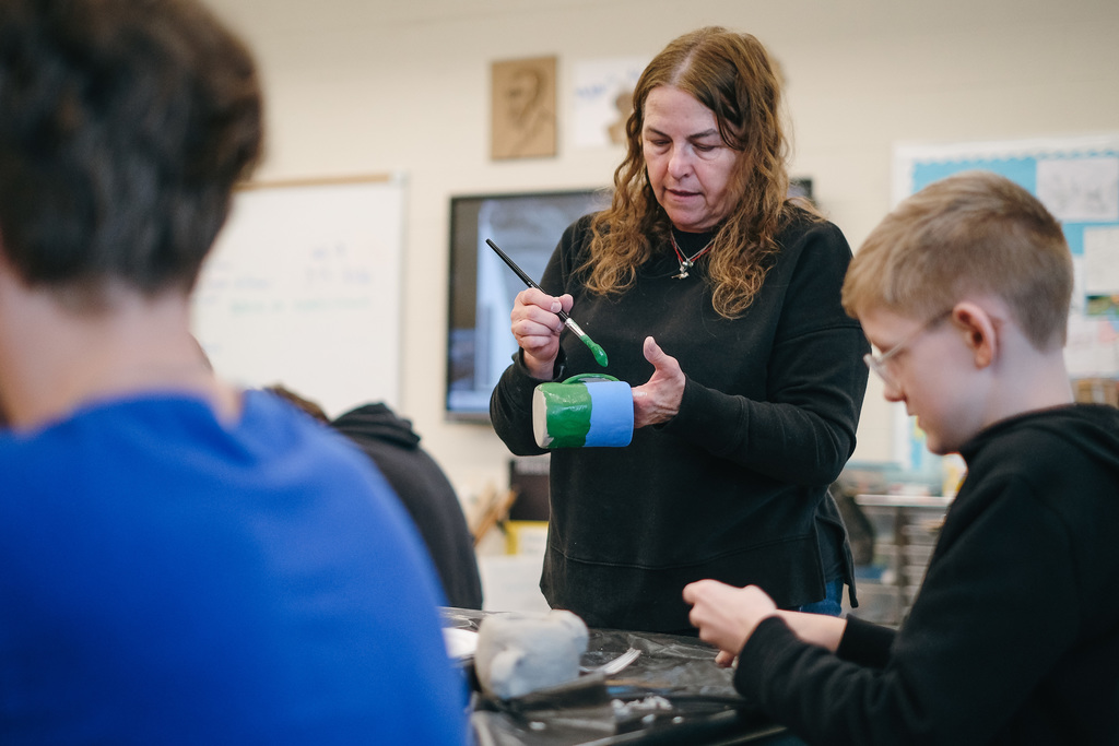 Ceramics in Middle School Art