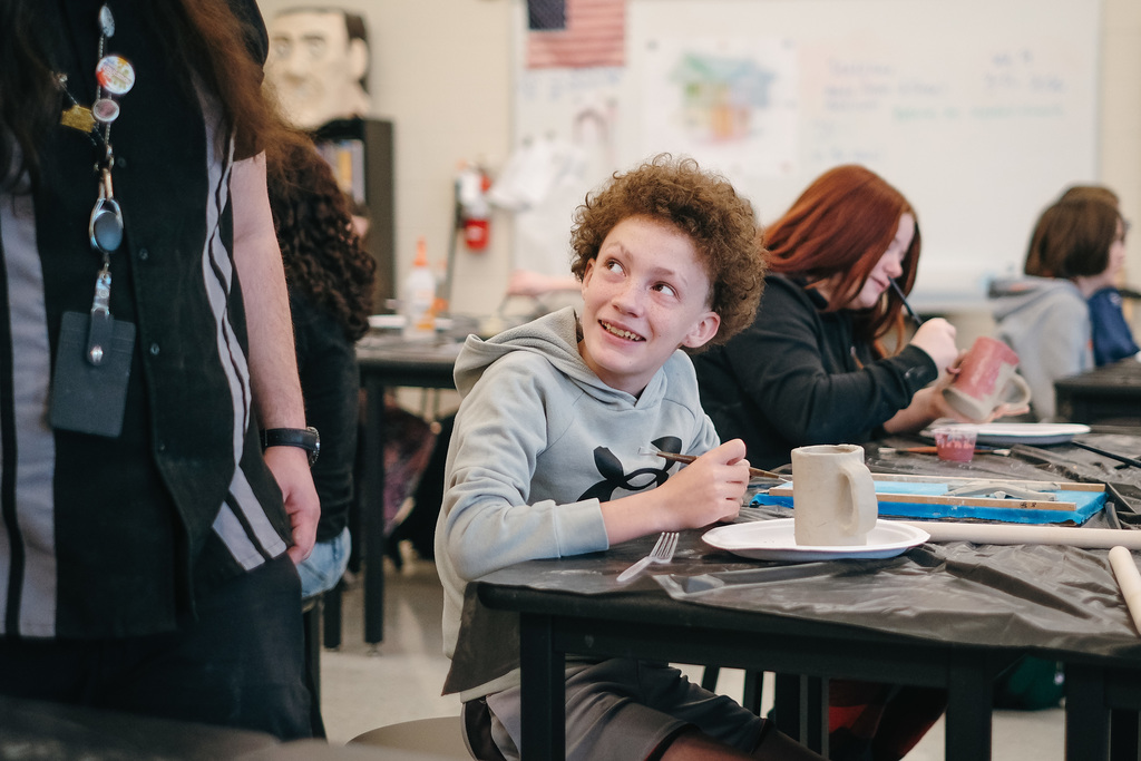 Ceramics in Middle School Art