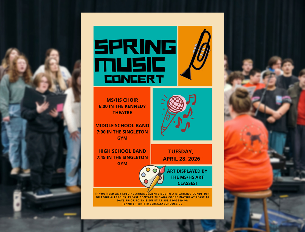 Spring Concert April 28th