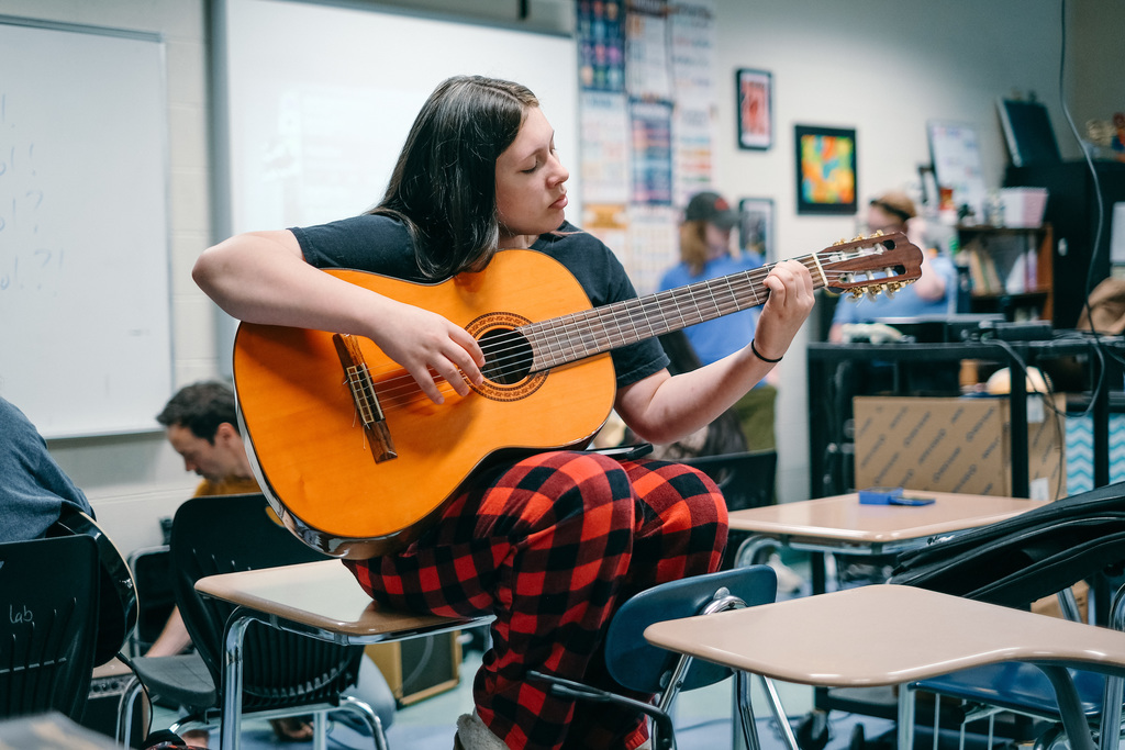 Guitar Club on Club Day