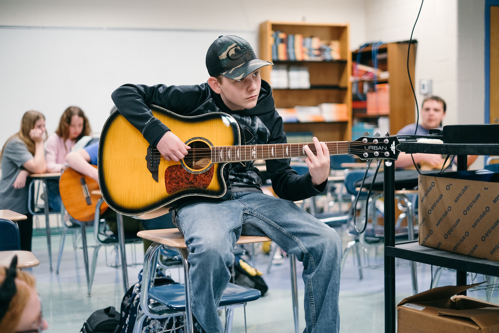 Guitar Club on Club Day
