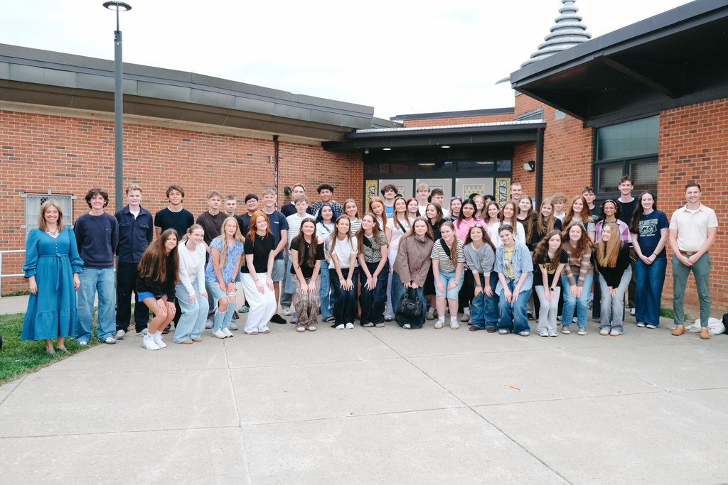 Danish students joined us for the day!