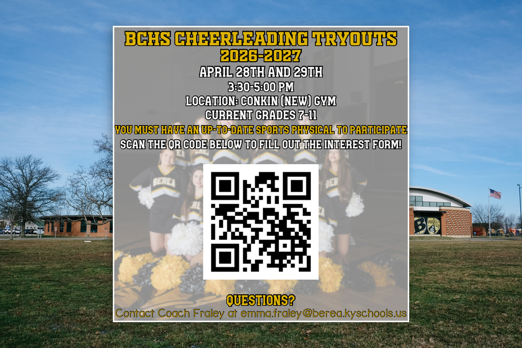 Cheer Tryouts April 28th and 29th