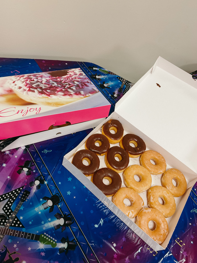 Donuts for Teacher Appreciation Week