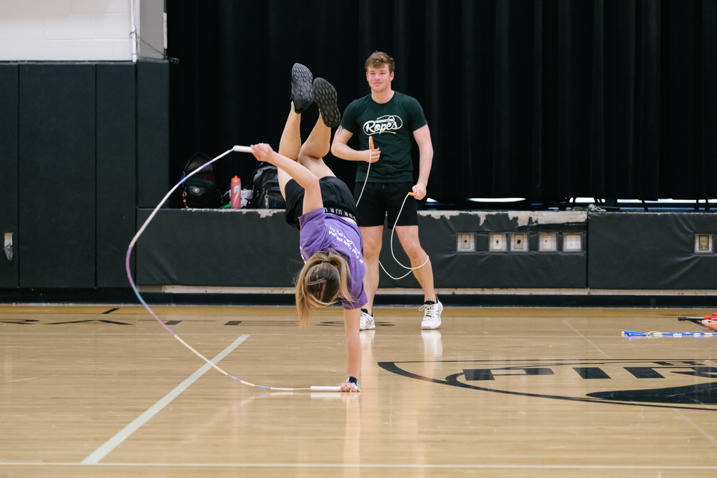 Learnin’ the Ropes jump rope performance