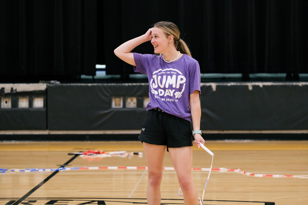 Learnin’ the Ropes jump rope performance