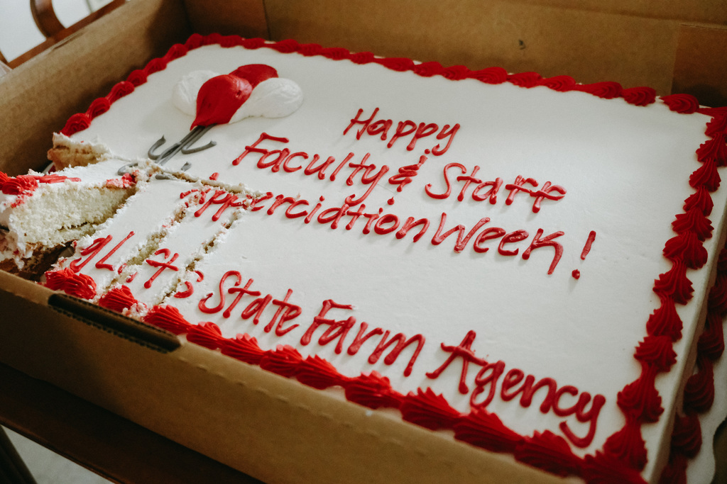 Faculty & Staff Appreciation Week Cake