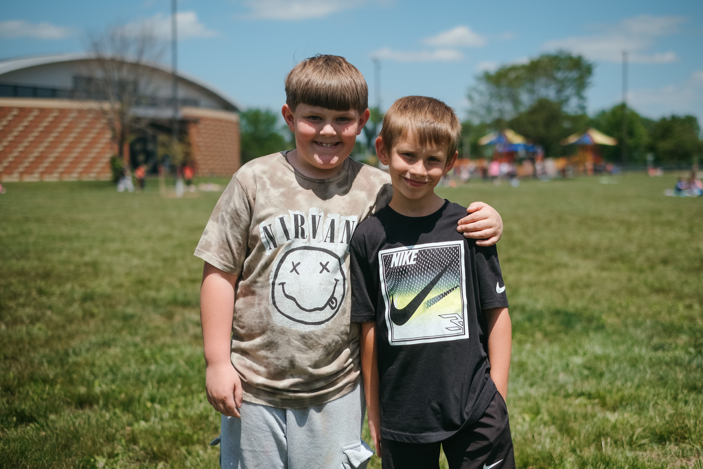 2nd Grade Outside Day