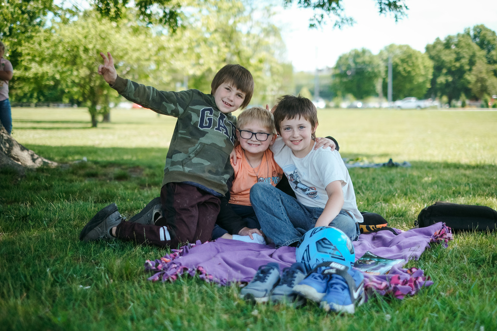 2nd Grade Outside Day
