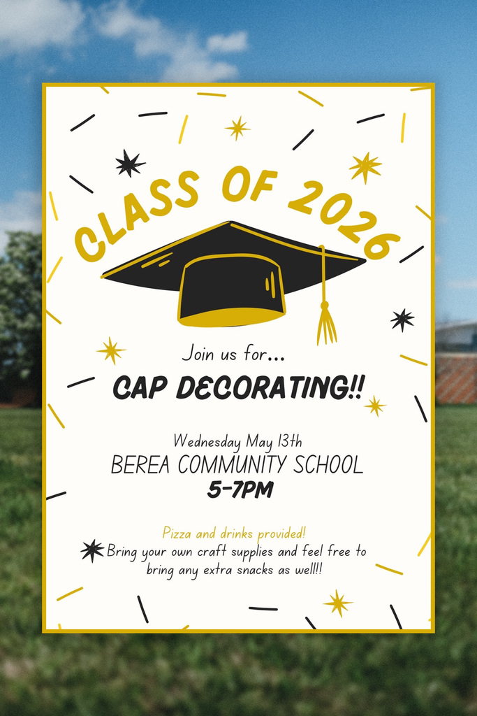 Cap Decorating May 13th