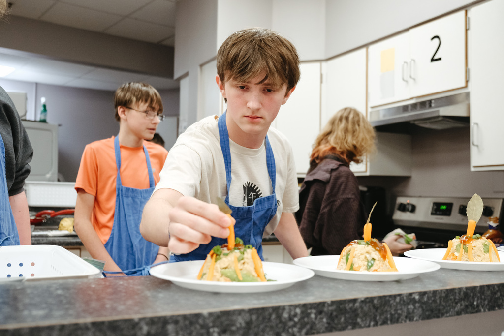 "Chopped" Tournament in Culinary 1