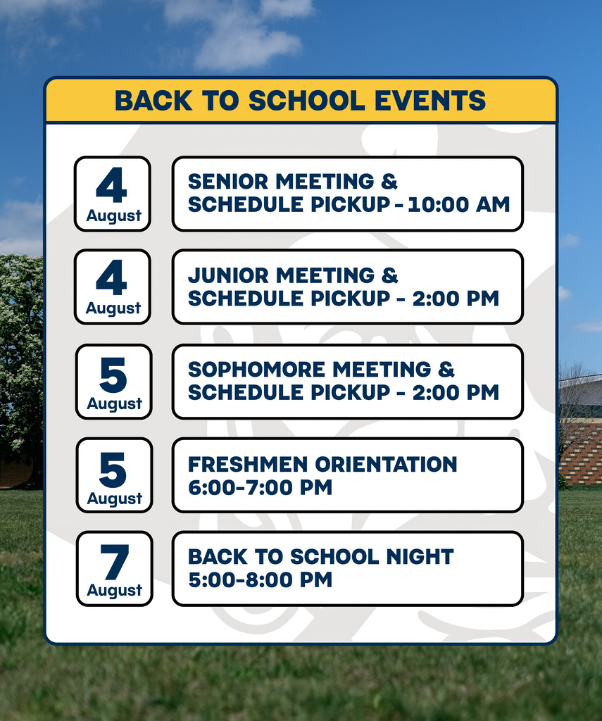 Back to School Events