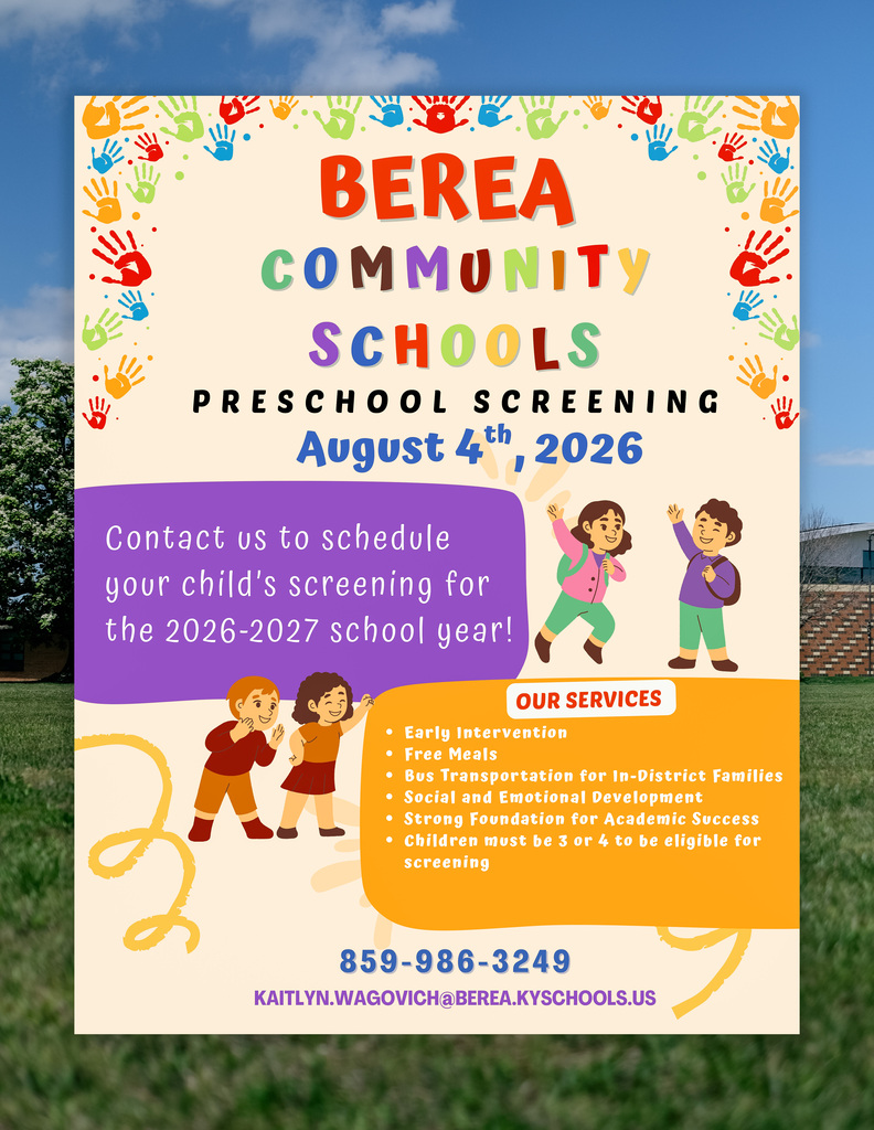 Preschool screening August 4th