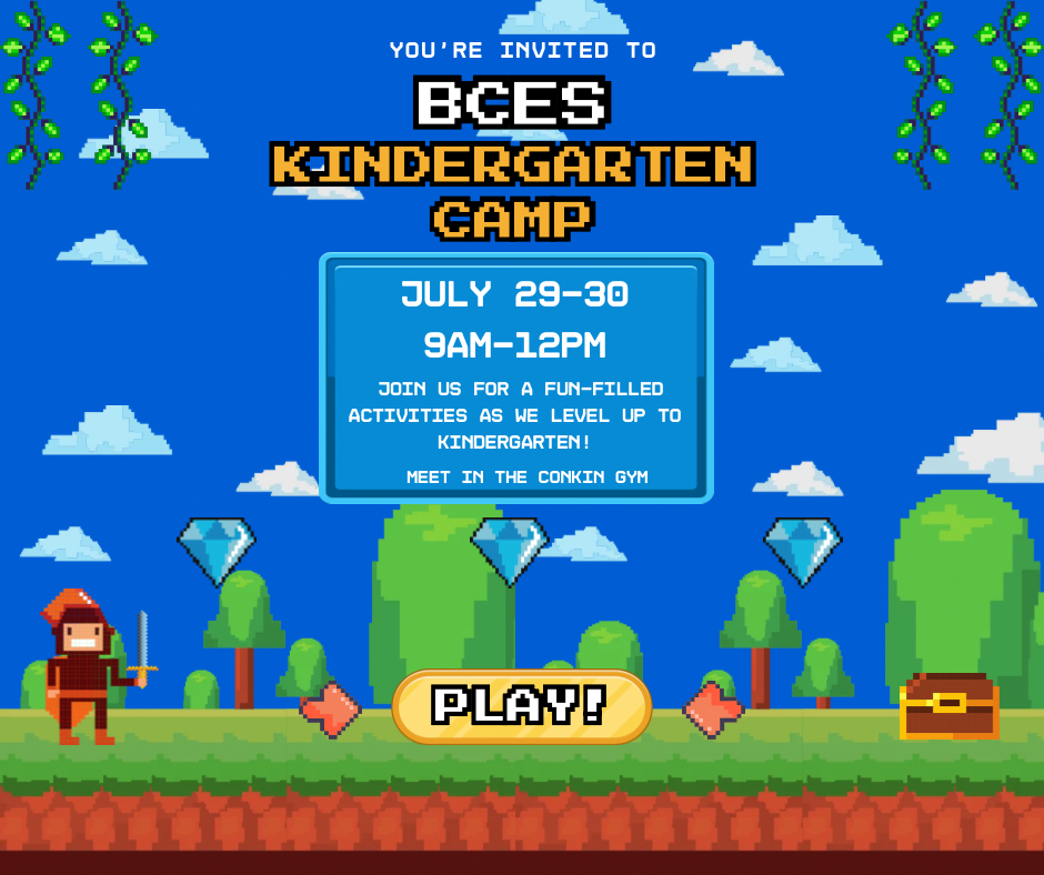 BCES Kindergarten Camp