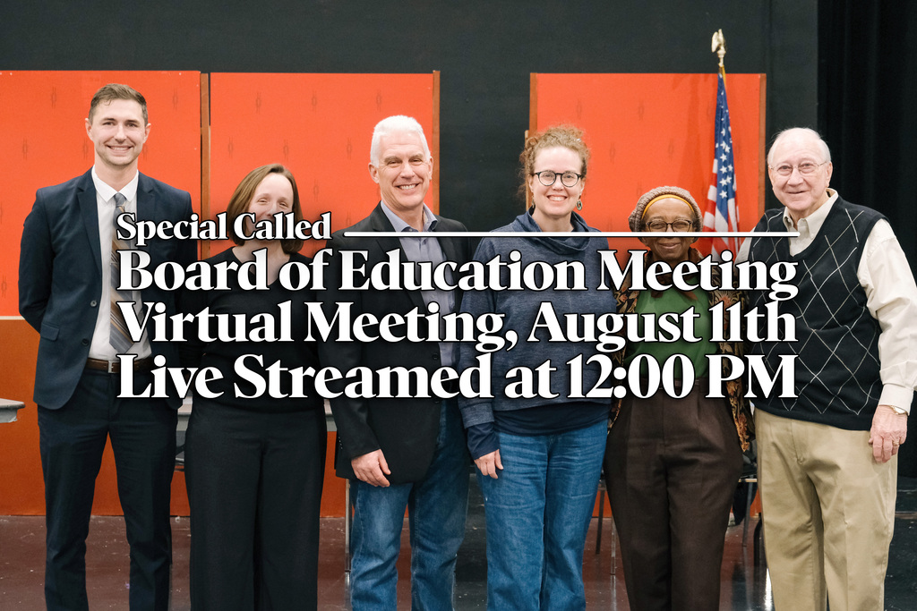 Board Meeting August 11th, 12:00 PM