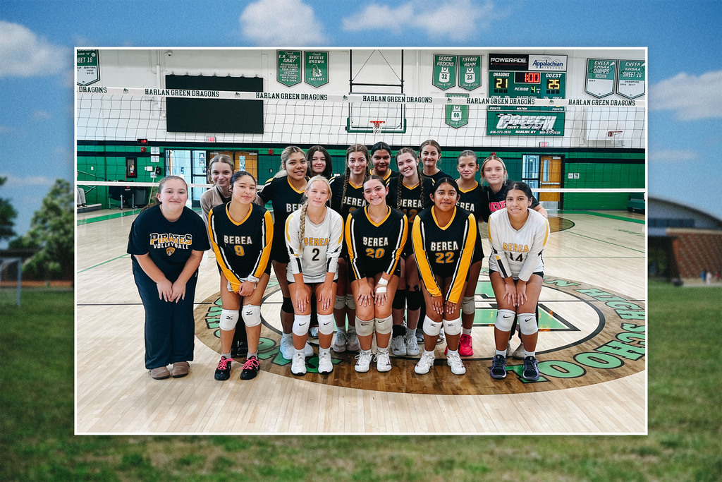 Volleyball Team celebrates 1st regular season win!