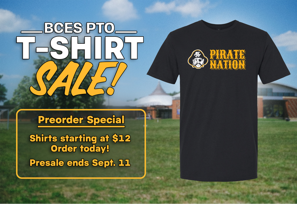 BCES PTO T-Shirt Sale