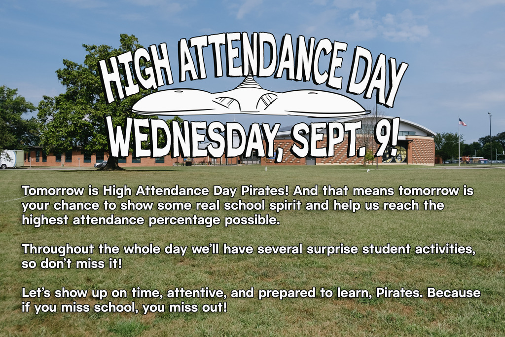High Attendance Day Tomorrow