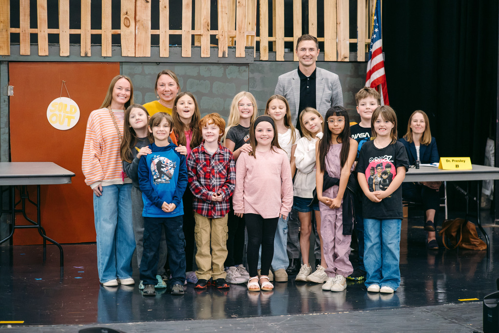 Ms. Fraley's 3rd Grade Class Give a Presentation to the Berea Independent Board of Education about their School Recycling Project