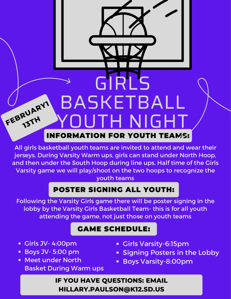 Youth night 2025 girls basketball - 1