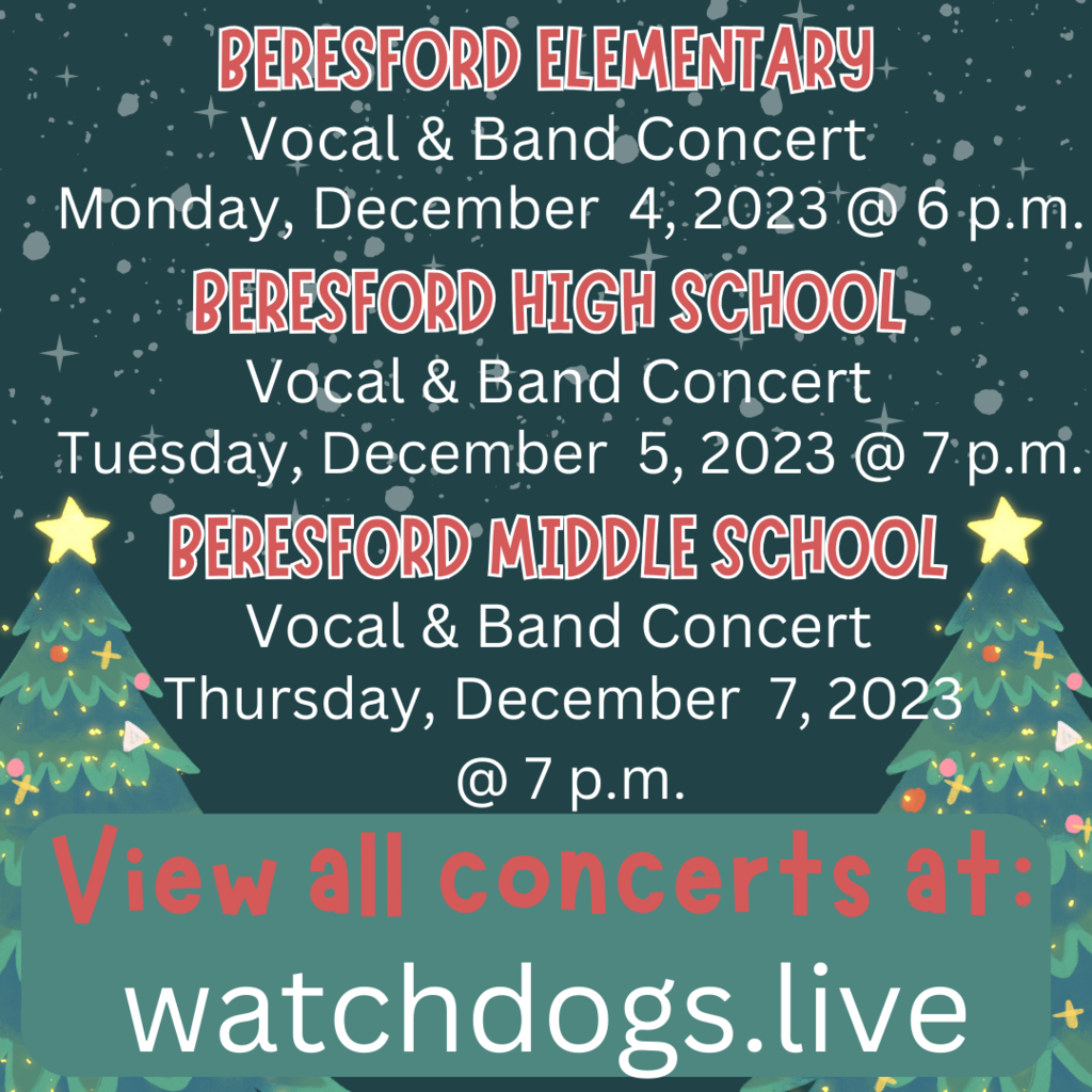Band & Vocal Schedule